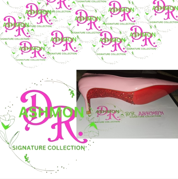 Dr. Ashmon Signature Collection (Red & Crystal Stones Bottom) Style: Green Glitz - Picture 13 of 16